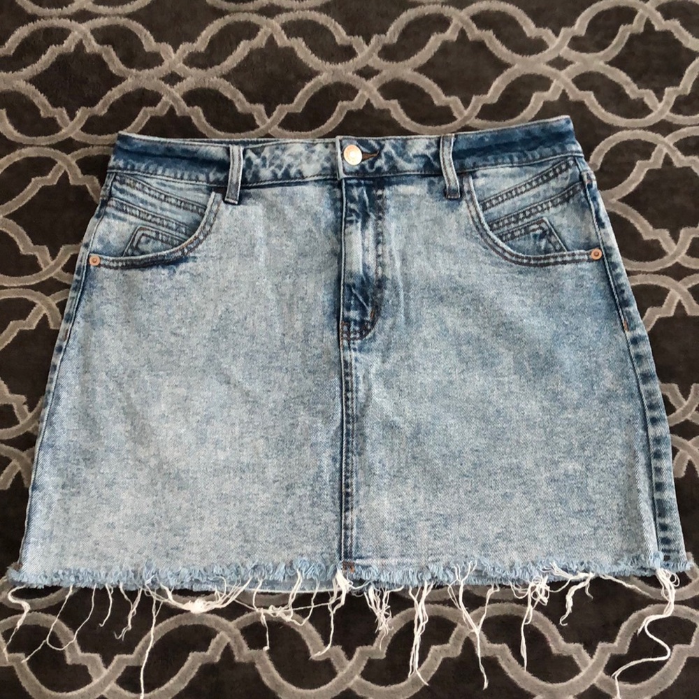 Plus Size Mini Skirt